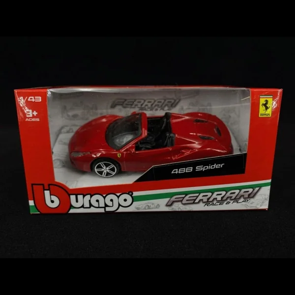 Ferrari 488 Spider 2015 Rouge 1/43 Bburago 18-36100