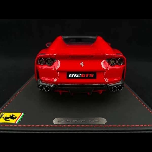 Ferrari 812 GTS 2019 rouge Rosso Corsa 1/18 BBR P18184B3