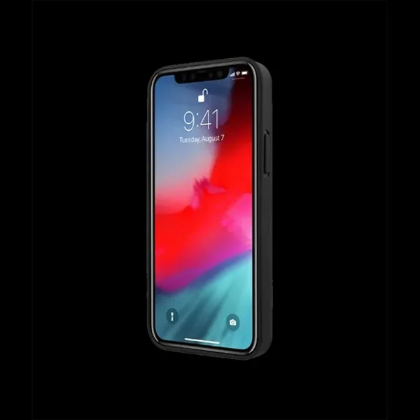 Ferrari coque iPhone 12 Pro (6.1") Cuir Rouge FEOGOHCP12MRE