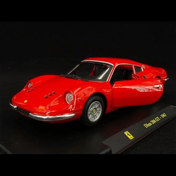 Ferrari Dino 206 GT 1967 Rouge 1/24 Bburago