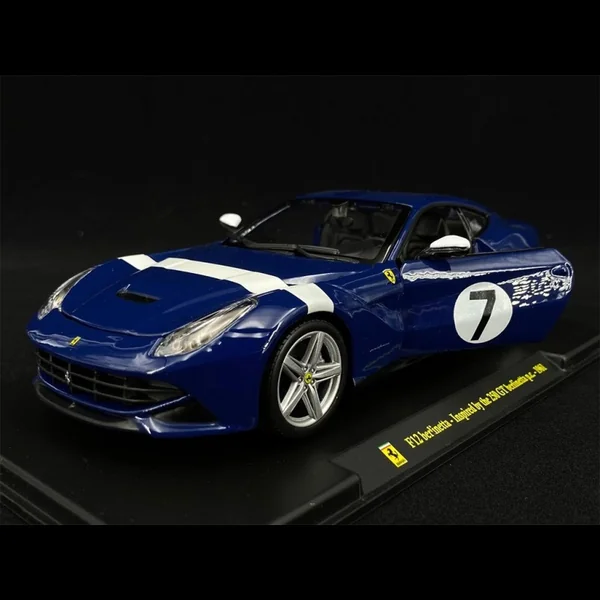 Ferrari F12 Berlinetta n° 7 1961 Bleu 1/24 Bburago
