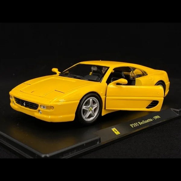 Ferrari F355 Berlinetta Jaune 1994 1/24 Bburago