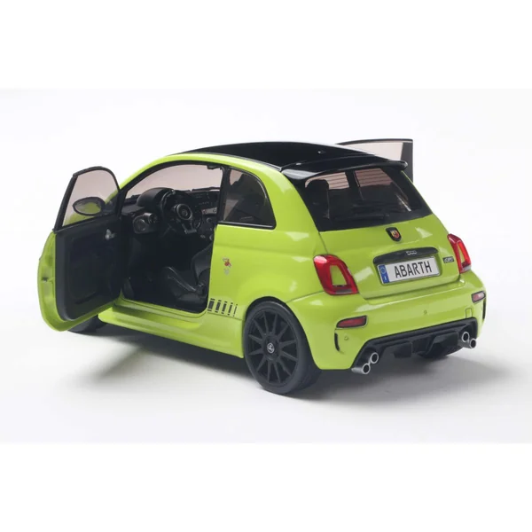 FIAT F595 ABARTH VERDE ADRENALINA 2023 1/18