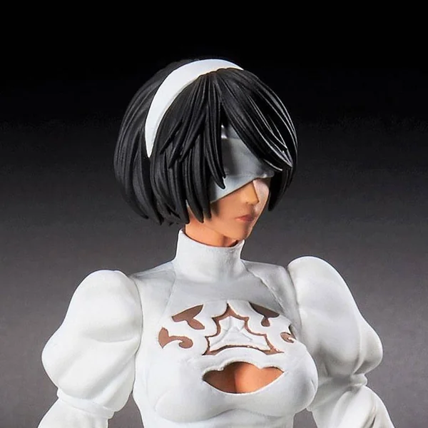 FIGURINE NIER AUTOMATA YORHA ANDROID 2B VERSION BLANCHE