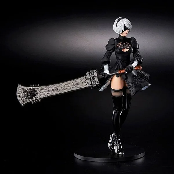 FIGURINE NIER AUTOMATA YORHA ANDROID 2B VERSION NOIRE