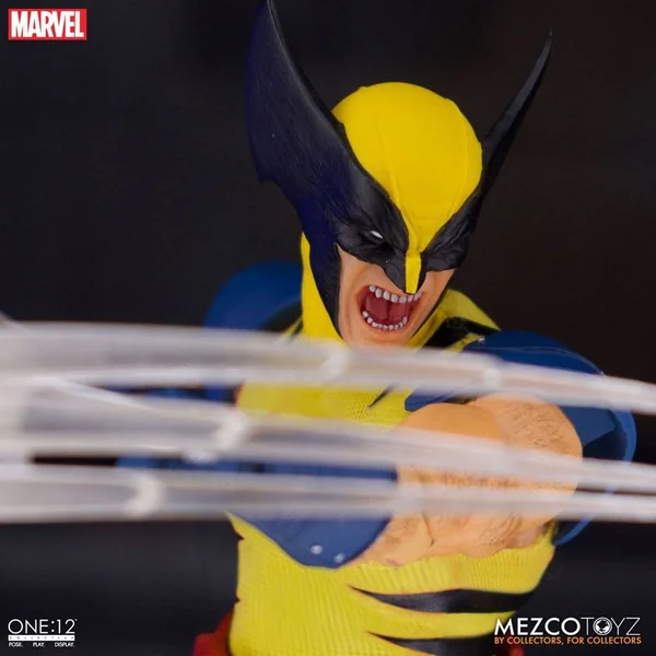FIGURINE WOLVERINE MARVEL 1/12 STEELBOX DELUXE MEZCO TOYS