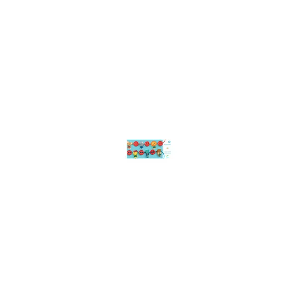 Filabouton - wooden bead to put on
