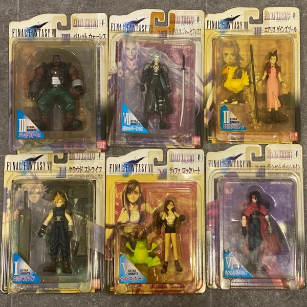 FINAL FANTASY VII Pack 6 Figurines Extra Knights Bandai