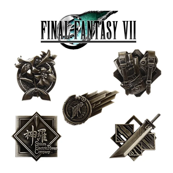 FINAL FANTASY VII Remake Pin's Set Ichiban Kuji