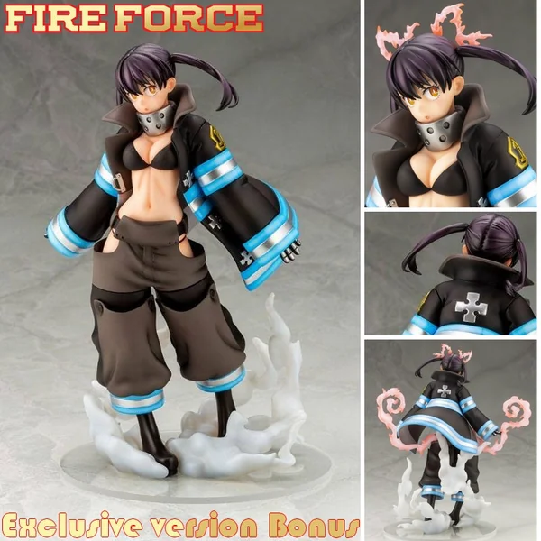 FIRE FORCE Statue Tamaki Kotatsu Exclusive version ARTFXJ Kotobukiya