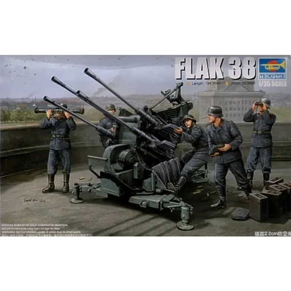 FLAK ALLEMAND 2CM 38