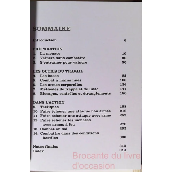 Forces speciales techniques de combat - Techniques de combat a mains nues et auto-défense