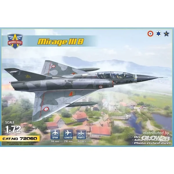 Formateur opérationnel Mirage IIIB (5 camouflages)