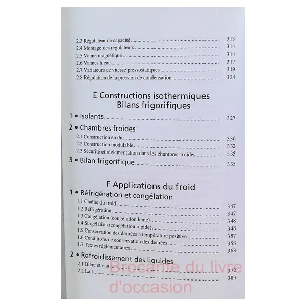 Formulaire du froid Aide- mémoire-