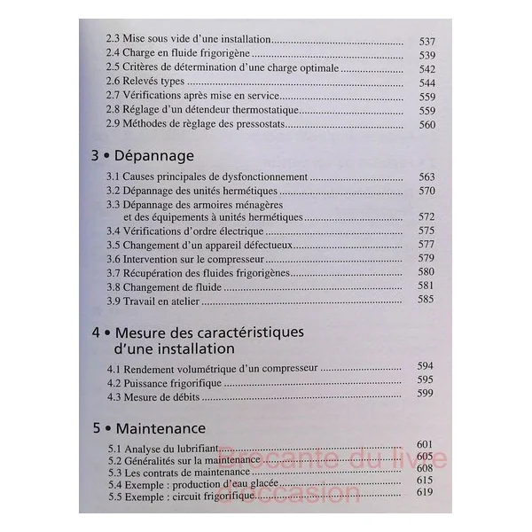 Formulaire du froid Aide- mémoire-