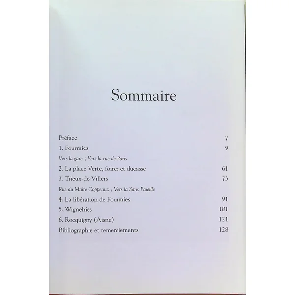 Fourmies Wignehies, Rocquigny - Tome 3