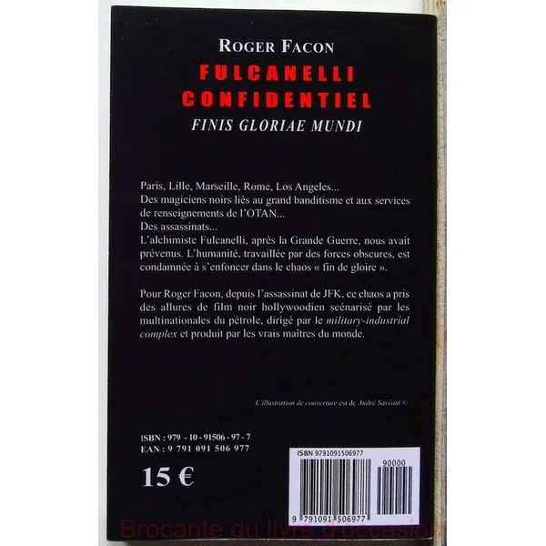 Fucanelli Confidentiel Finis Gloriae Mundi