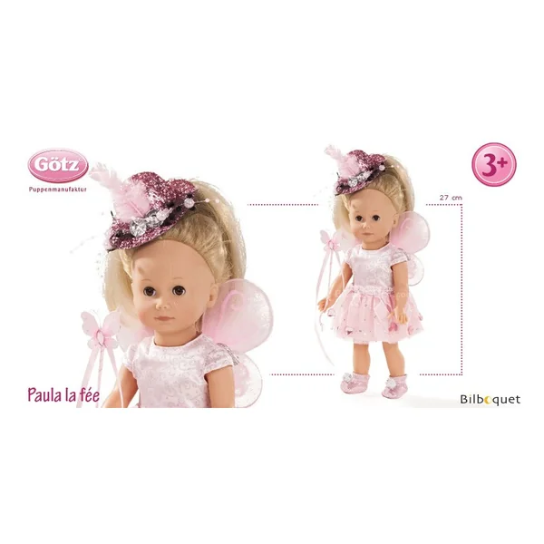 Fée Paula - Poupée Götz Just Like Me 27cm