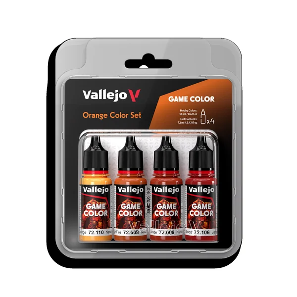 Game Color Set Orange