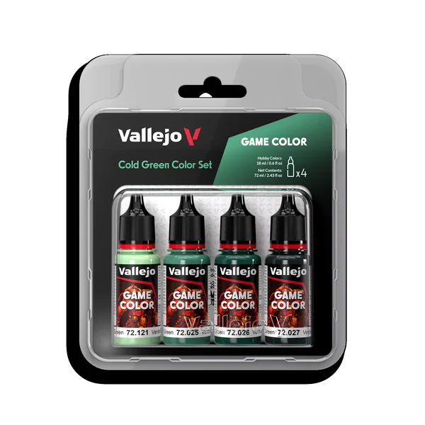 Game Color Set Vert Froid