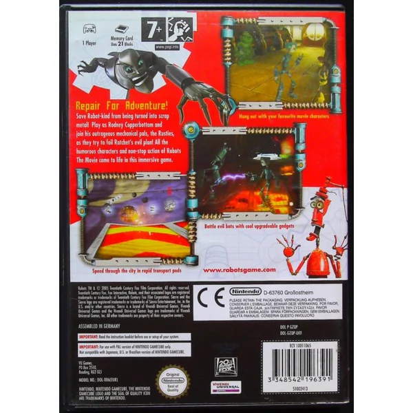 Game cube Robot