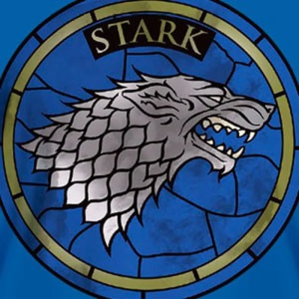 Game of Thrones - T-Shirt maison Stark - Bleu