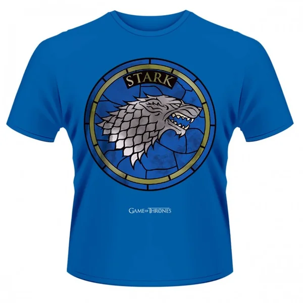 Game of Thrones - T-Shirt maison Stark - Bleu