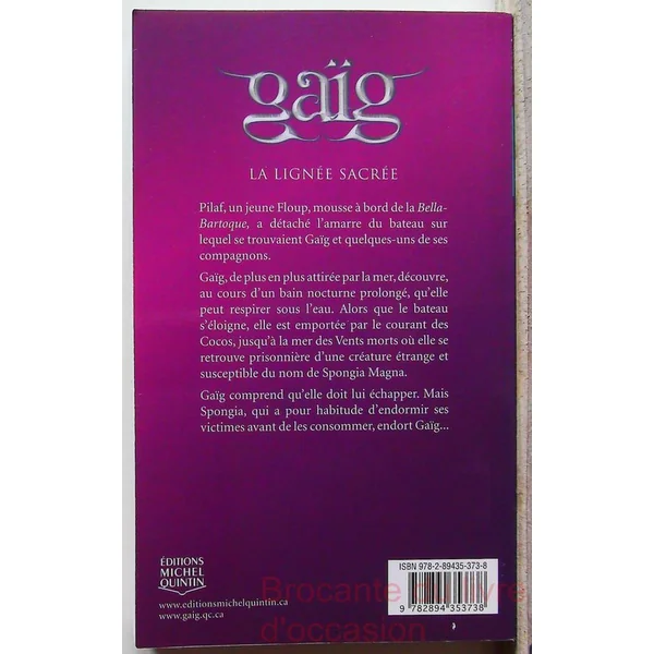 Gaïg Lot de 6 livres (titres en description)-