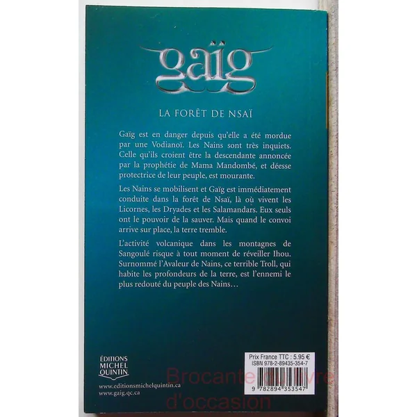Gaïg Lot de 6 livres (titres en description)-