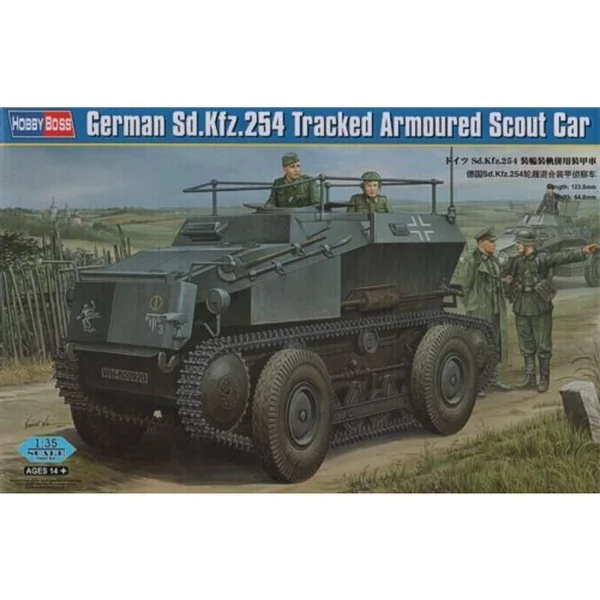 German Sd.Kfz.254 Voitue de reconnaissance à chenilles