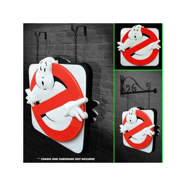 GHOSTBUSTERS Réplique 1 1 Firehouse Sign Hollywood Collectibles