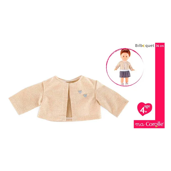 Gilet doré pour poupée Ma Corolle 36cm