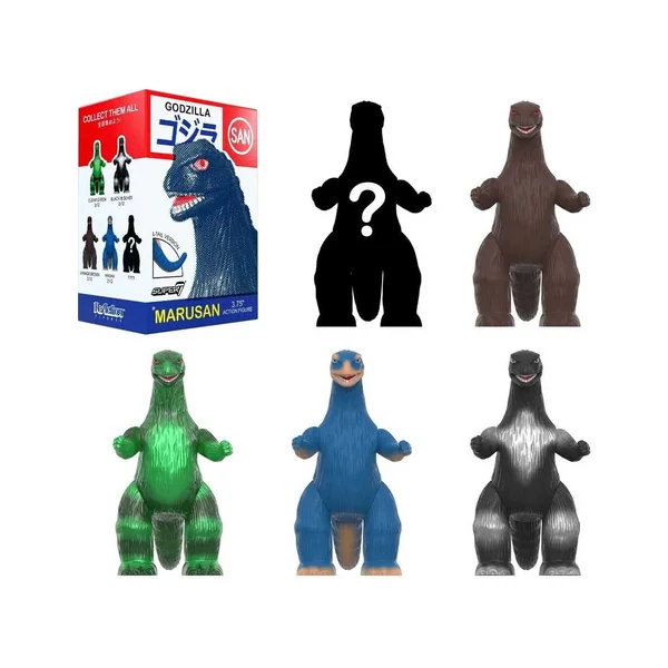 Godzilla Toho (Marusan) figurine Blind Box Wave 6 Display (12)