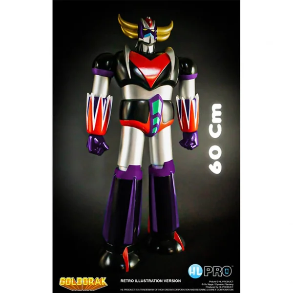 GOLDORAK Figurine Goldorak 60 cm Illustration Version HL PRO