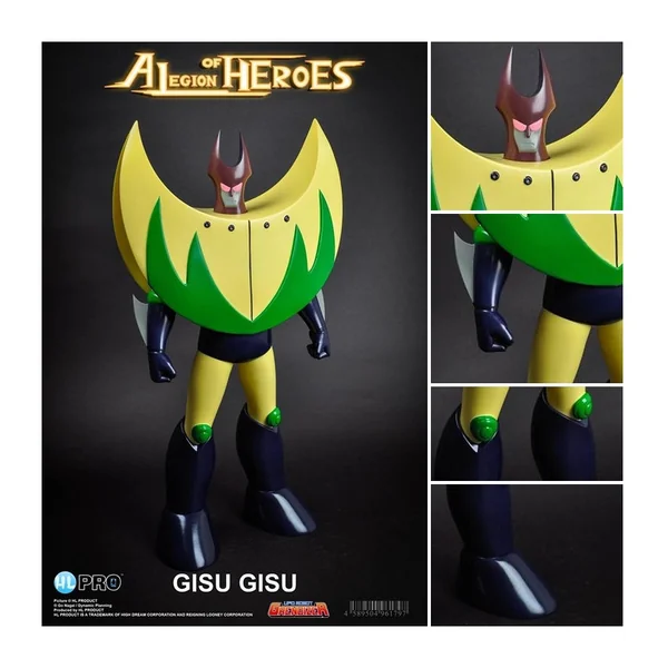 GOLDORAK Figurine Golgoth Gisu Gisu HL PRO