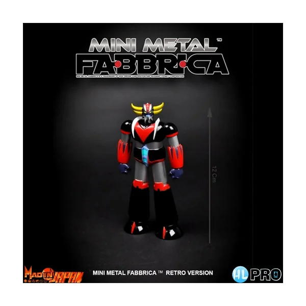 GOLDORAK Figurine Mini Metal Fabbrica Retro Version HL PRO