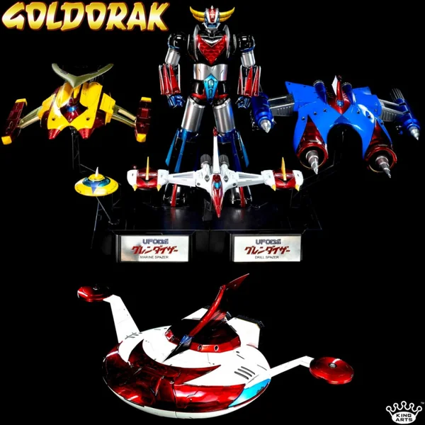 GOLDORAK Ultimate Pack Grendizer & Spazers King Arts