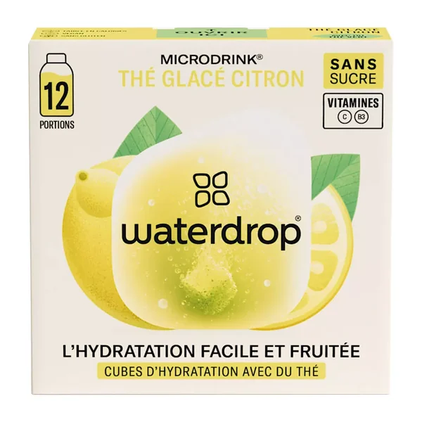 Gourde Thermo Waterdrop Noir
