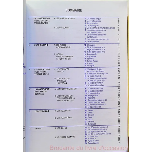 Grammaire Illustree Du Neerlandais