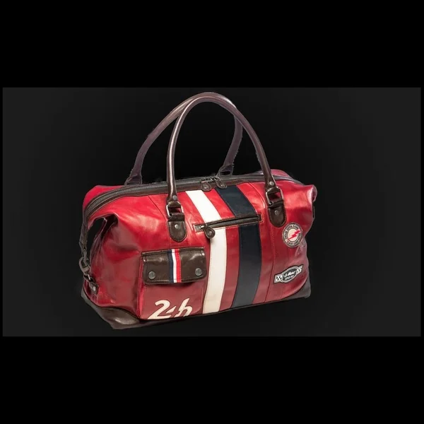 Grand Sac Cuir 24h Le Mans - Rouge 26061