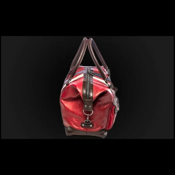Grand Sac Cuir 24h Le Mans - Rouge 26061