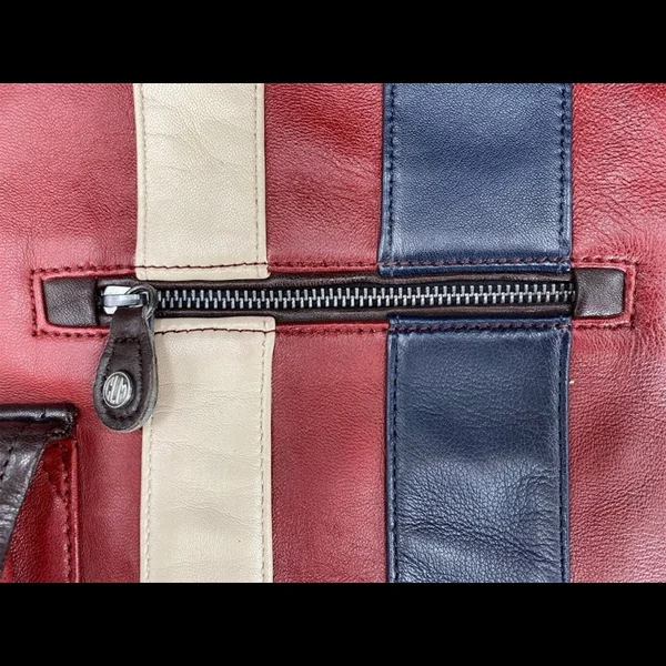 Grand Sac Cuir 24h Le Mans - Rouge 26061