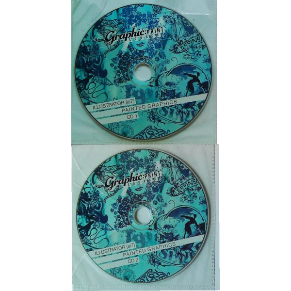 Graphic - Print Source - Painted Graphics avec 2 CD (livre en anglais)-