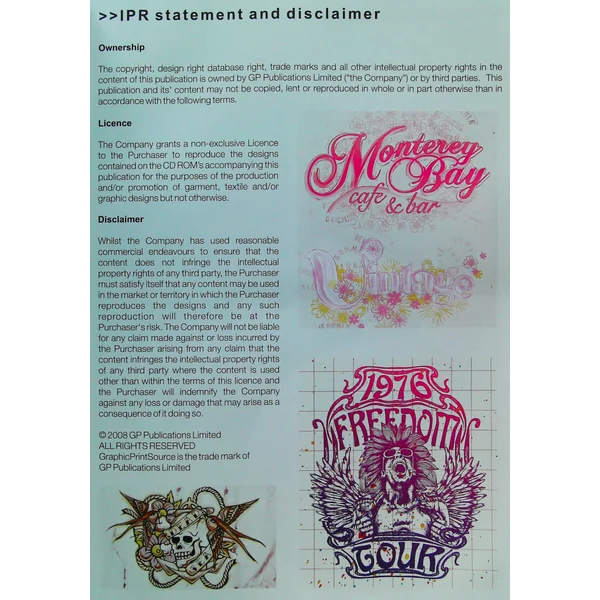 Graphic - Print Source - Painted Graphics avec 2 CD (livre en anglais)-