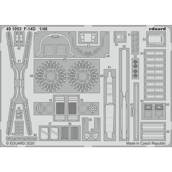 Grumman F-14D Tomcat (conçu pour être utilisé avec les kits Avant Garde)
