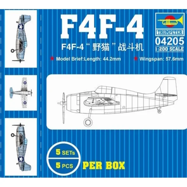 Grumman F4F Wildcat (5 IN BOX)