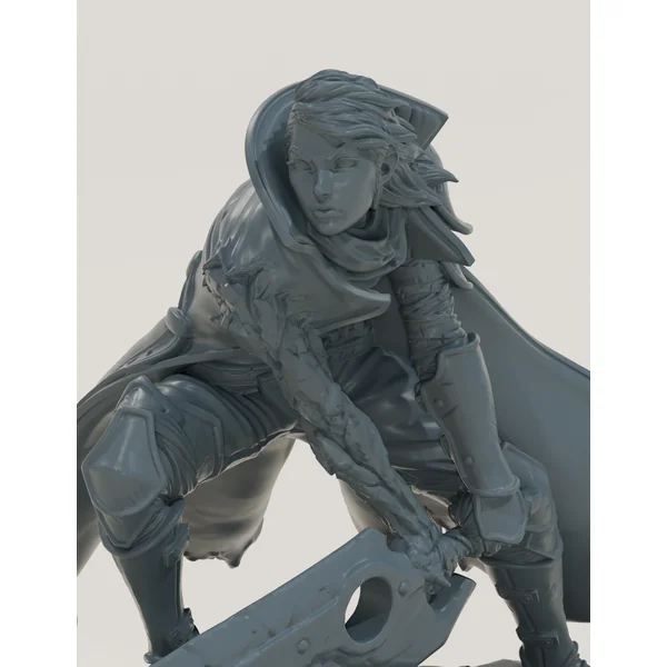 Guerrière Genasi de Feu