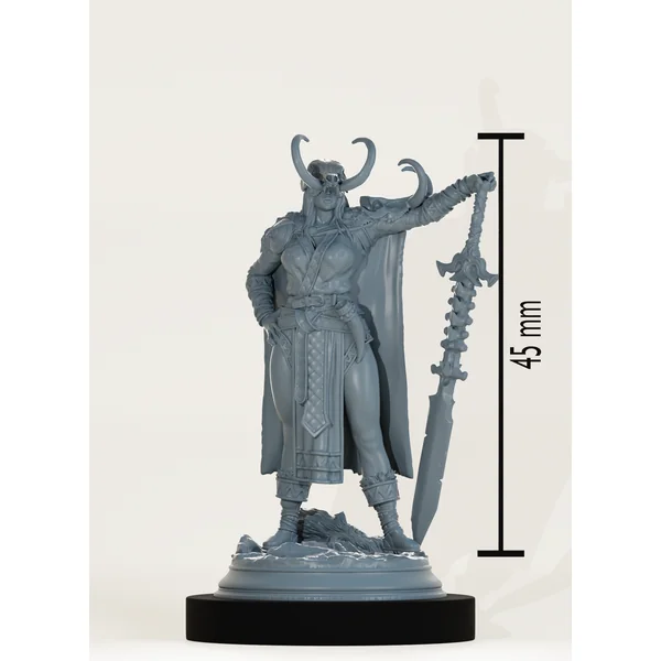 Guerrière nordique vengeresse