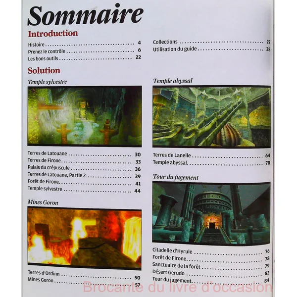 Guide de Jeu - Legend of Zelda Twilight Princess-