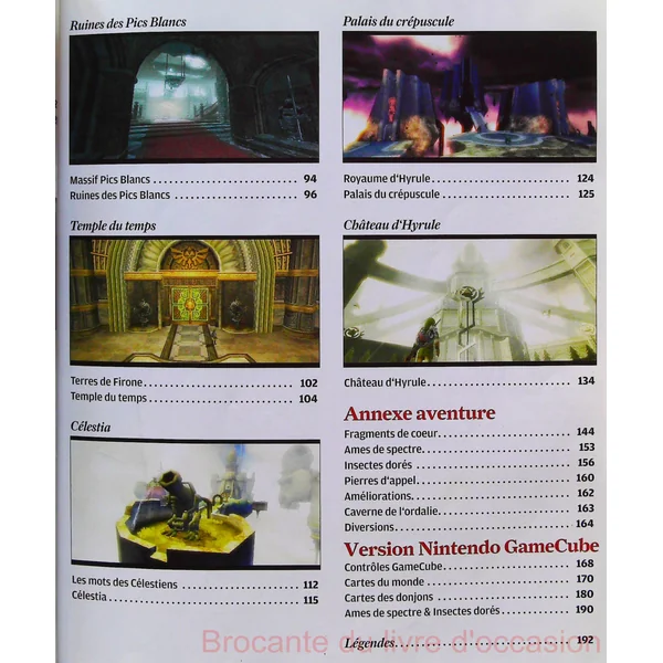Guide de Jeu - Legend of Zelda Twilight Princess-